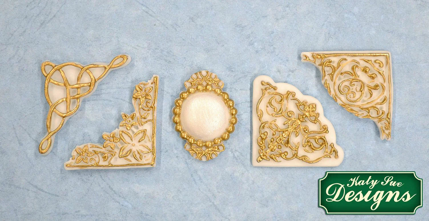 Decorative Corner Collection Silicone Mould