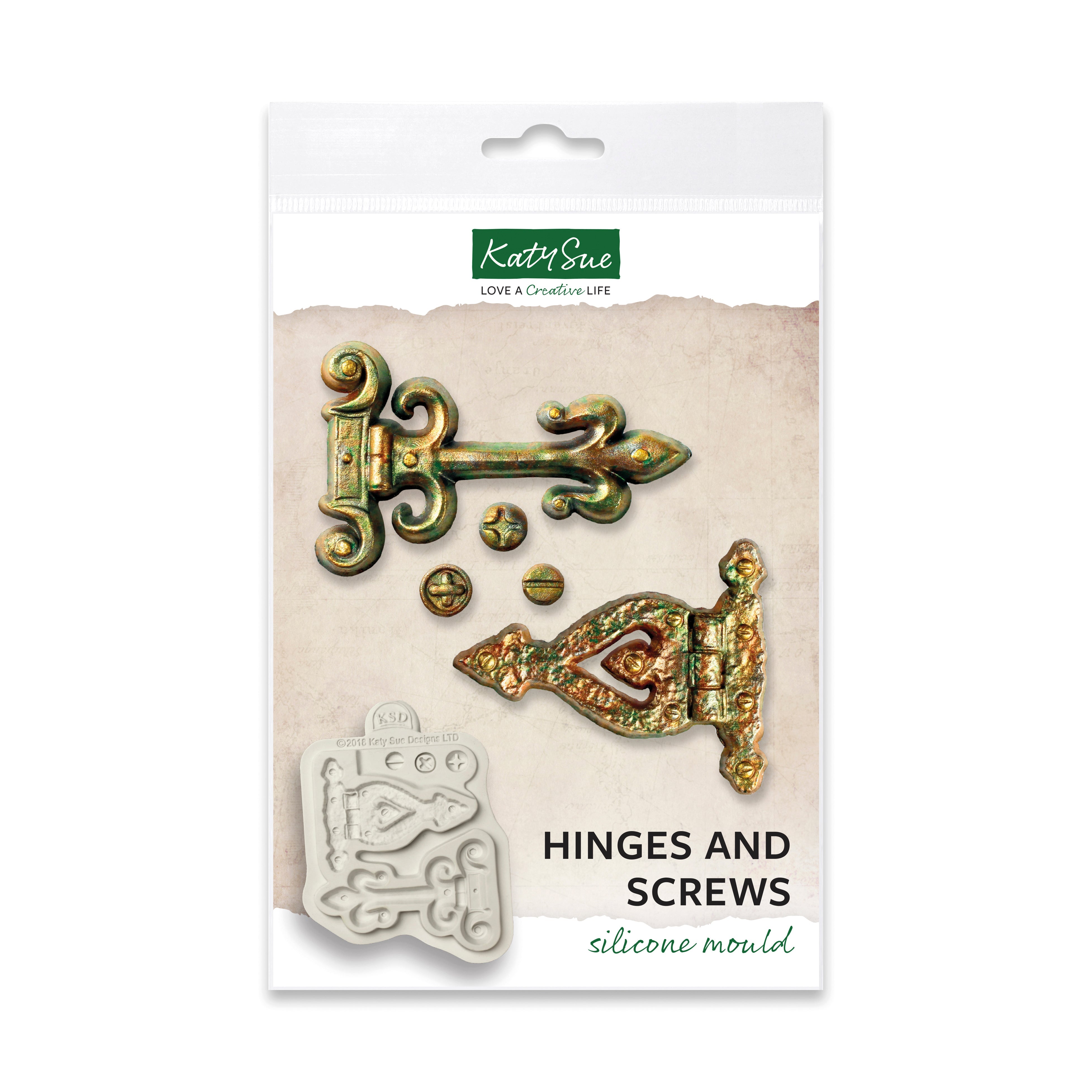 Hinges and Screws Silicone Mould