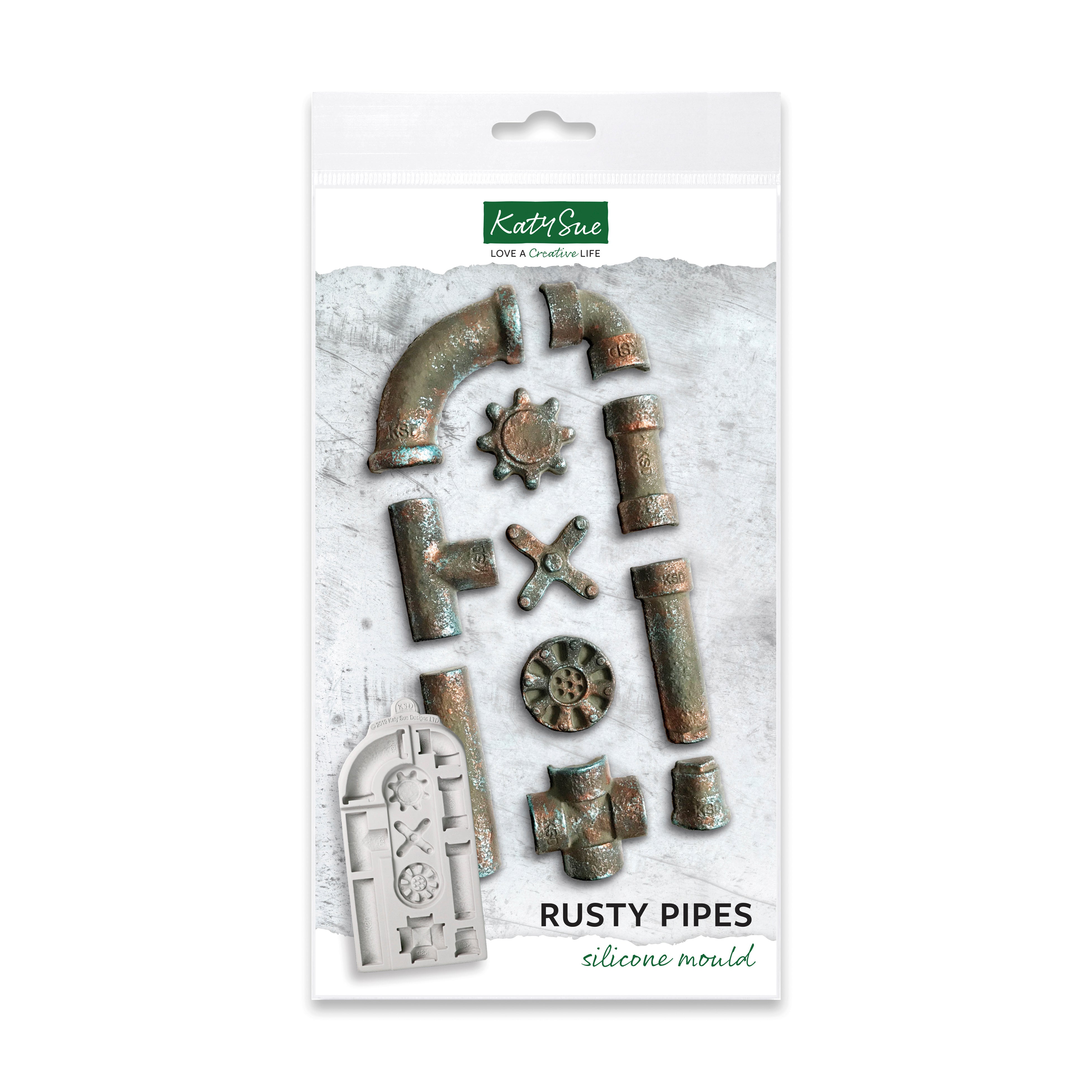 Rusty Pipes Silicone Mould