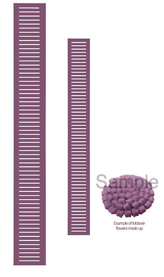 Sue Wilson Dies - Finishing Touches Collection - Classic Foldover Flowers