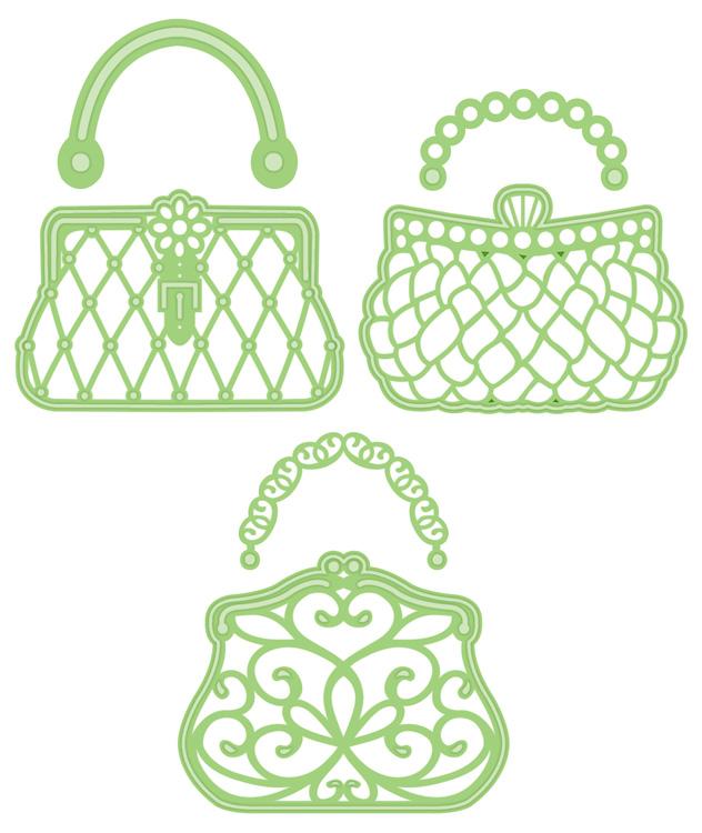 Necessities Collection Vintage Handbags Die