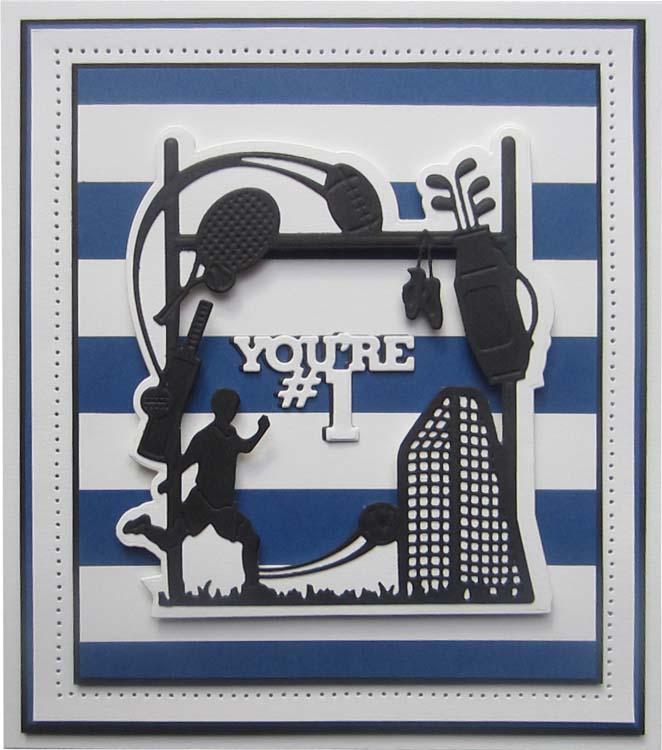 Frames and Tags Collection Sports Die