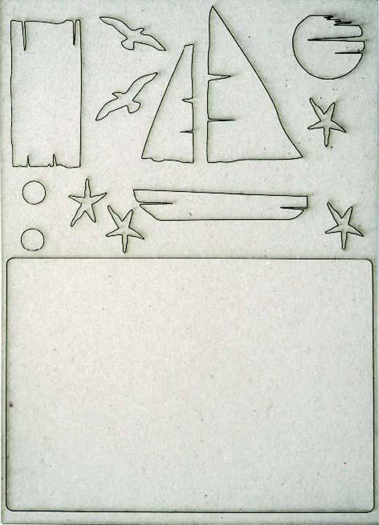 Creative Expressions Pop-ems Scene Sailboat