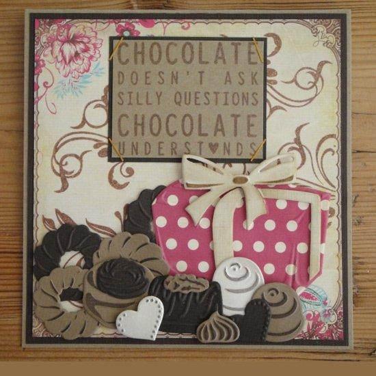 Marianne Design: Collectables Die & Stamp Set - Box of Chocolates