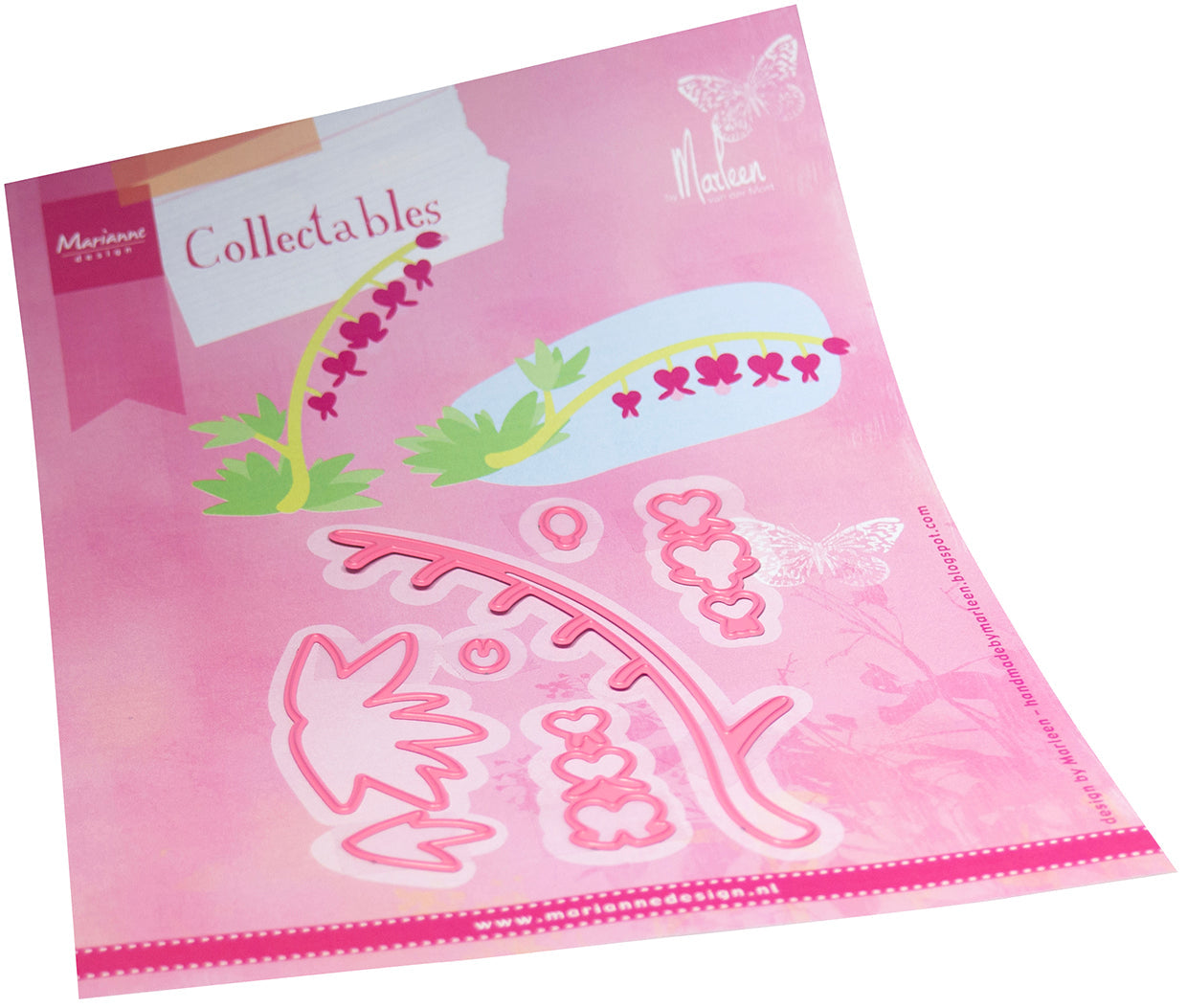 Marianne Design Collectables Die - Bleeding Hearts by Marleen