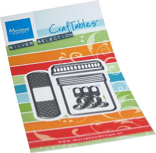 Craftables Die - Band aid & pills