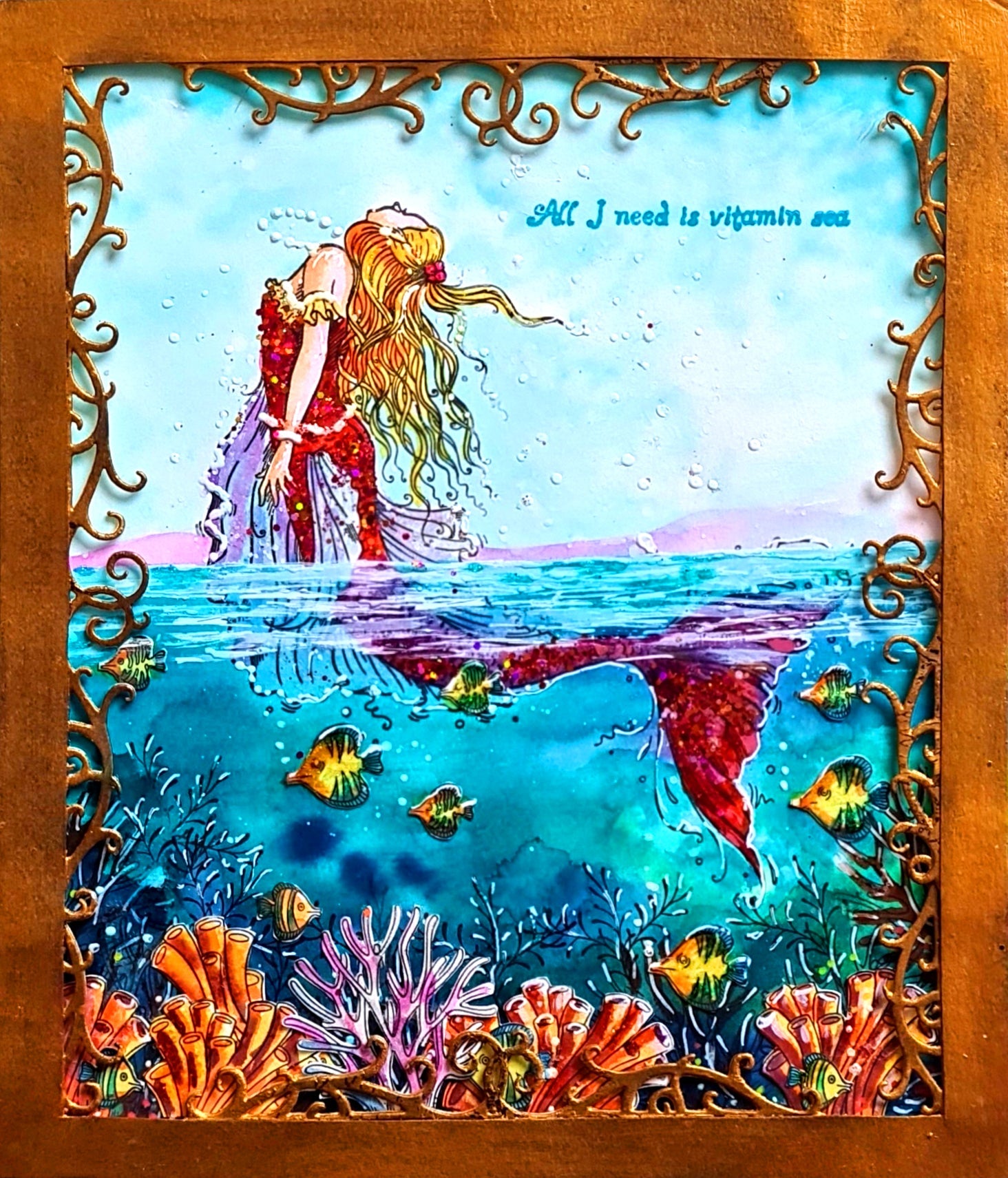 Pink Ink Designs Mira 6 in x 8 in Clear Stamp Set