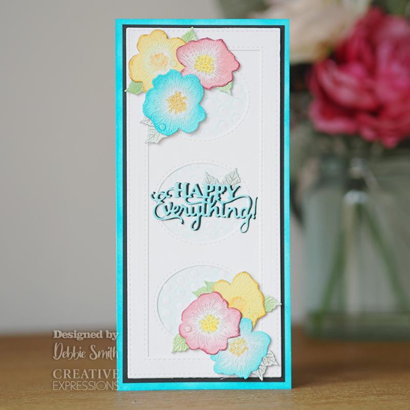 Creative Expressions Sue Wilson Wild Rose Cluster StampCuts Die