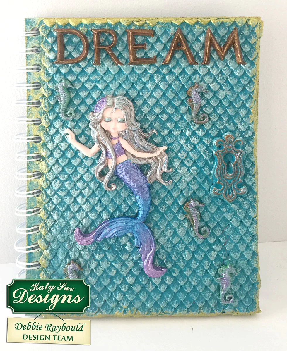 Continuous Dragon Scales Silicone Mould