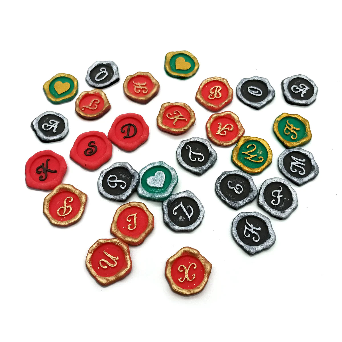 Wax Seal Alphabet Silicone Mould