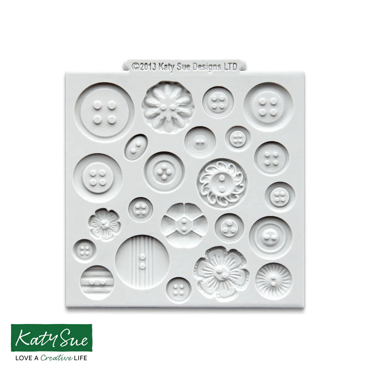 Buttons Silicone Mould