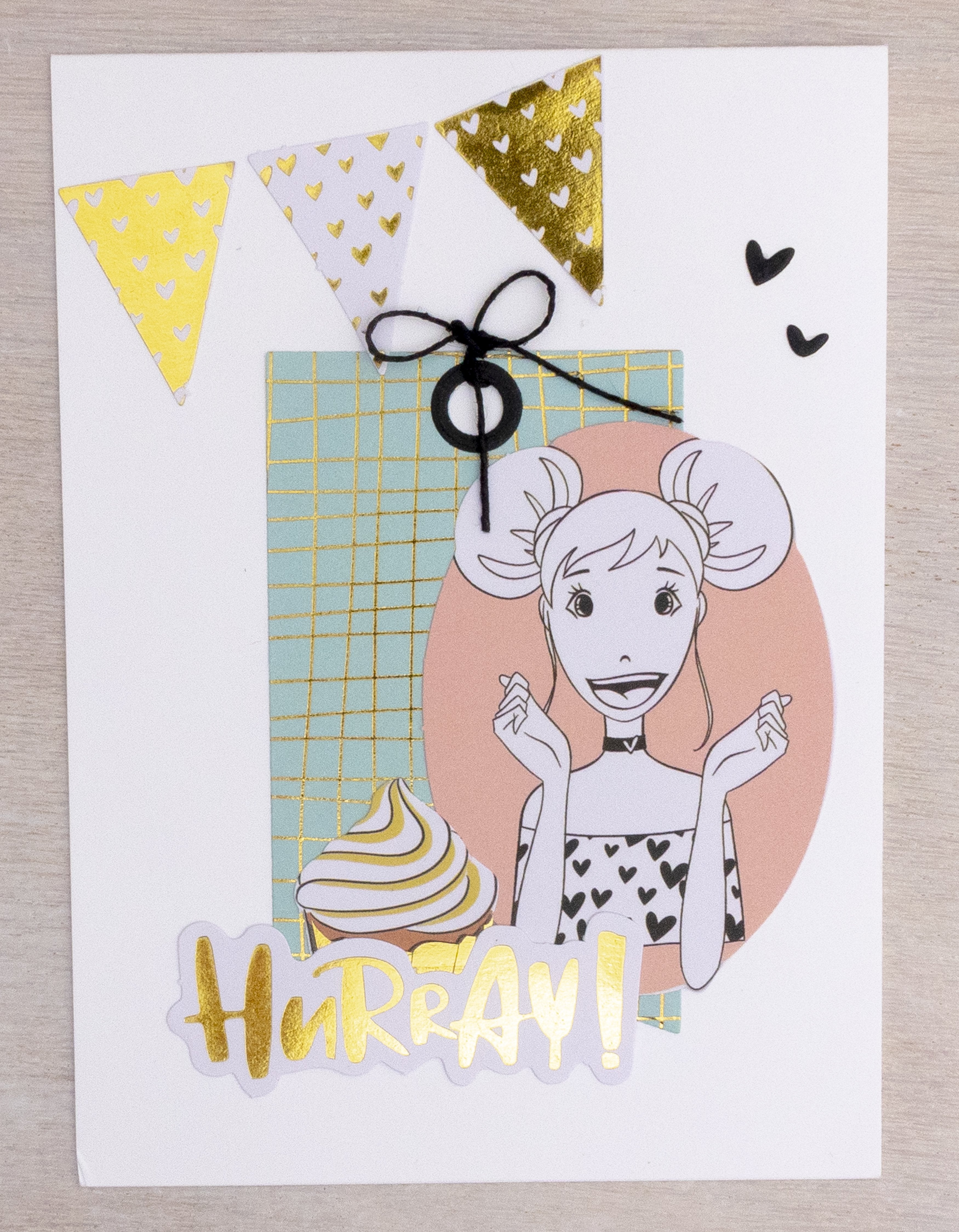 Karin Joan Die Cut Block Missees Collection 148x210mm 20 SH nr.03