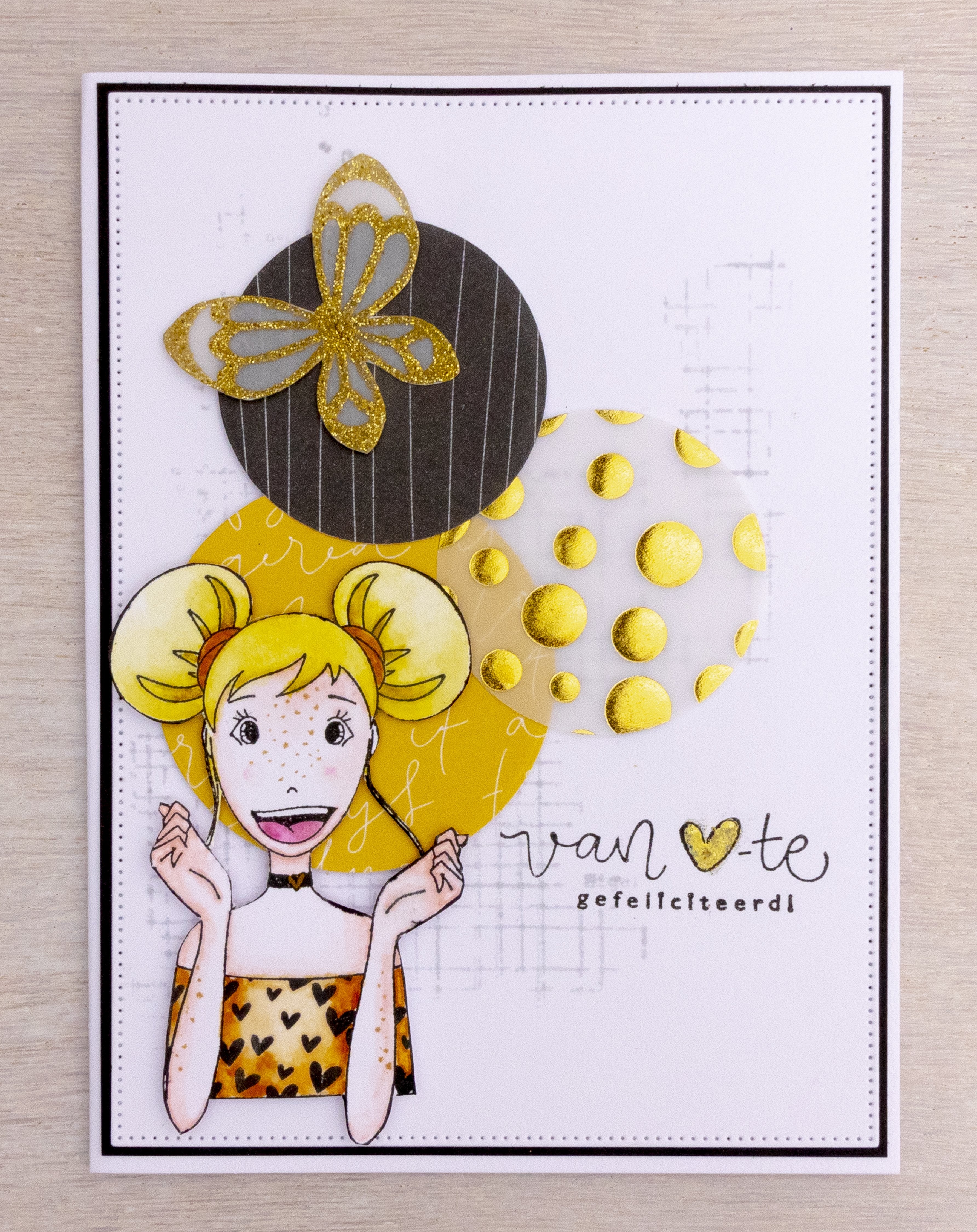 Karin Joan Die Cut Block Missees Collection 148x210mm 20 SH nr.03