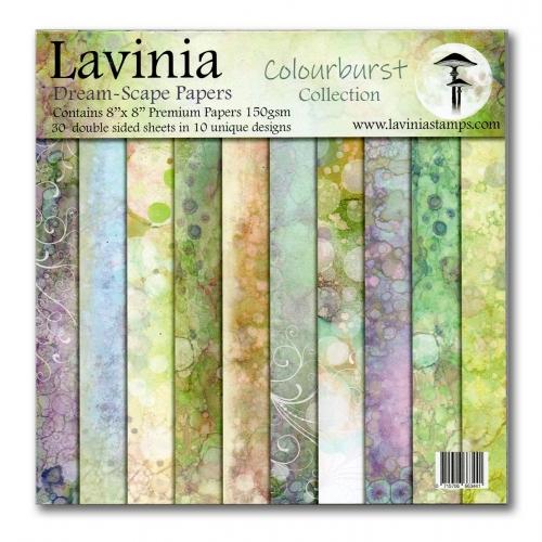 Lavinia Stamps Dreamscape Colourburst Collection 8x8 30 sheets