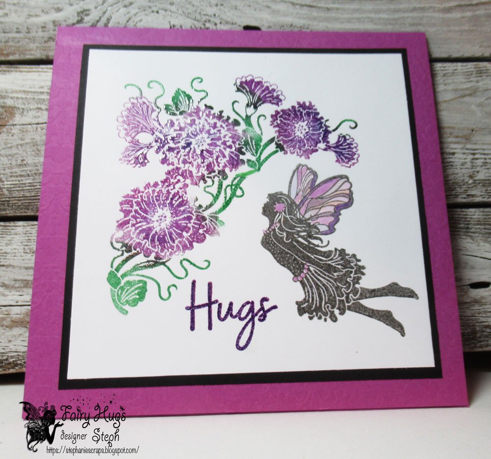 Fairy Hugs Stamps - Inga's Morning Glory