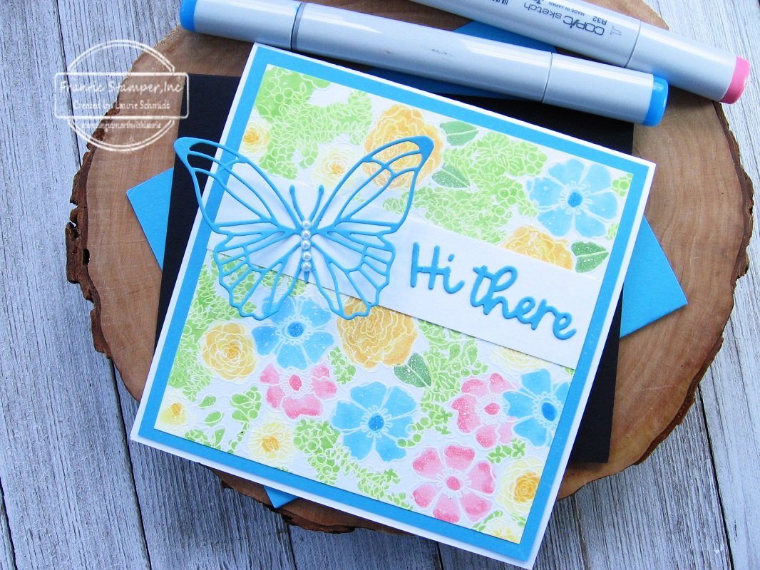 Frantic Stamper Clear Stamp Set - Florals And Greetings