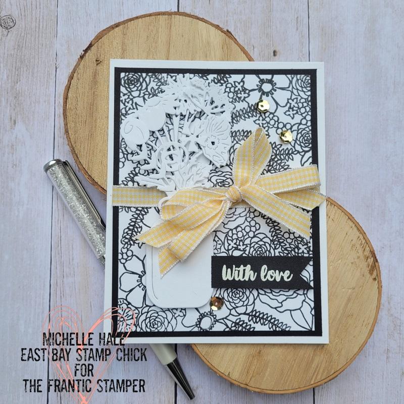 Frantic Stamper Clear Stamp Set - Florals And Greetings