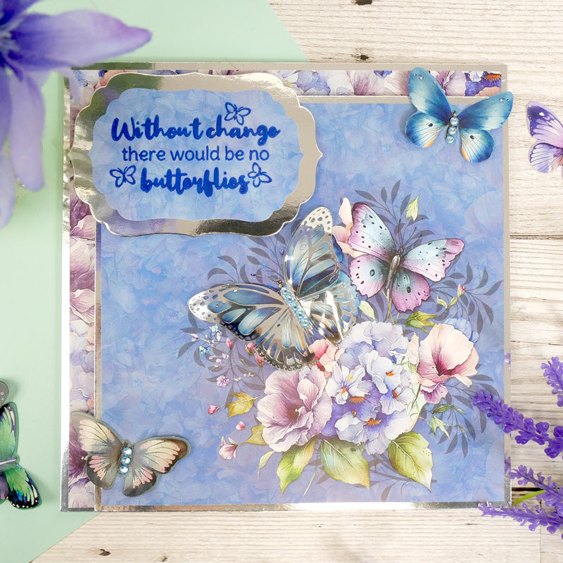 For the Love of Stamps - Flutterbye Wishes