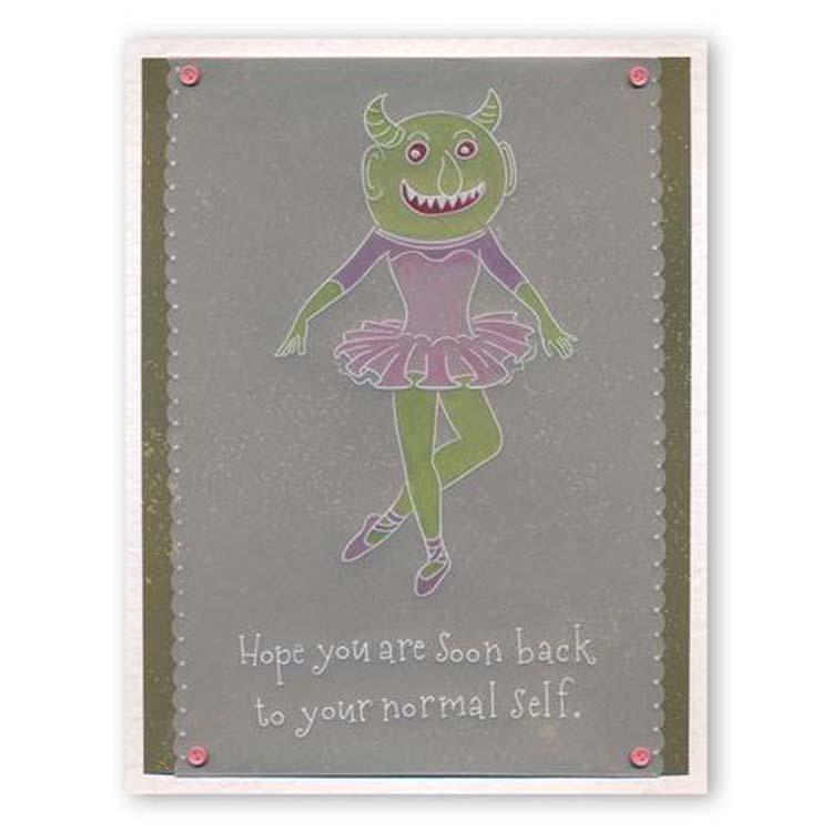 Groovi Go! Ballerina Figure A6 Plate