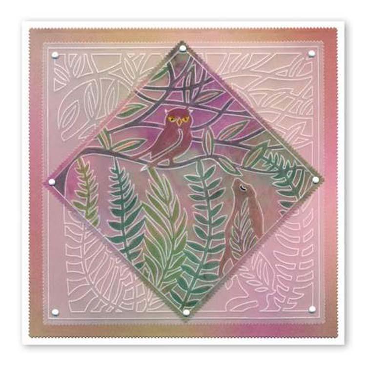 Groovi Plate - Hare & the Owl A5 Sq