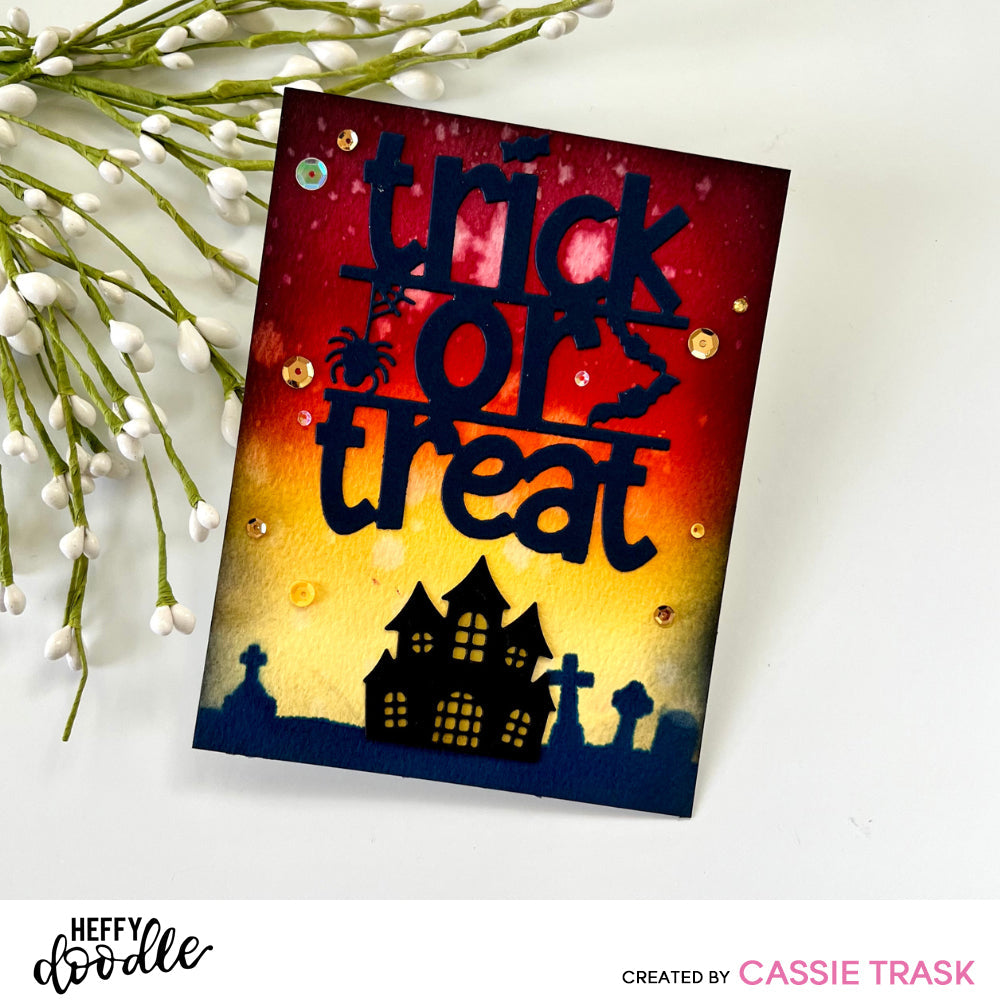Trick Or Treat Jumbo Sentiment Die