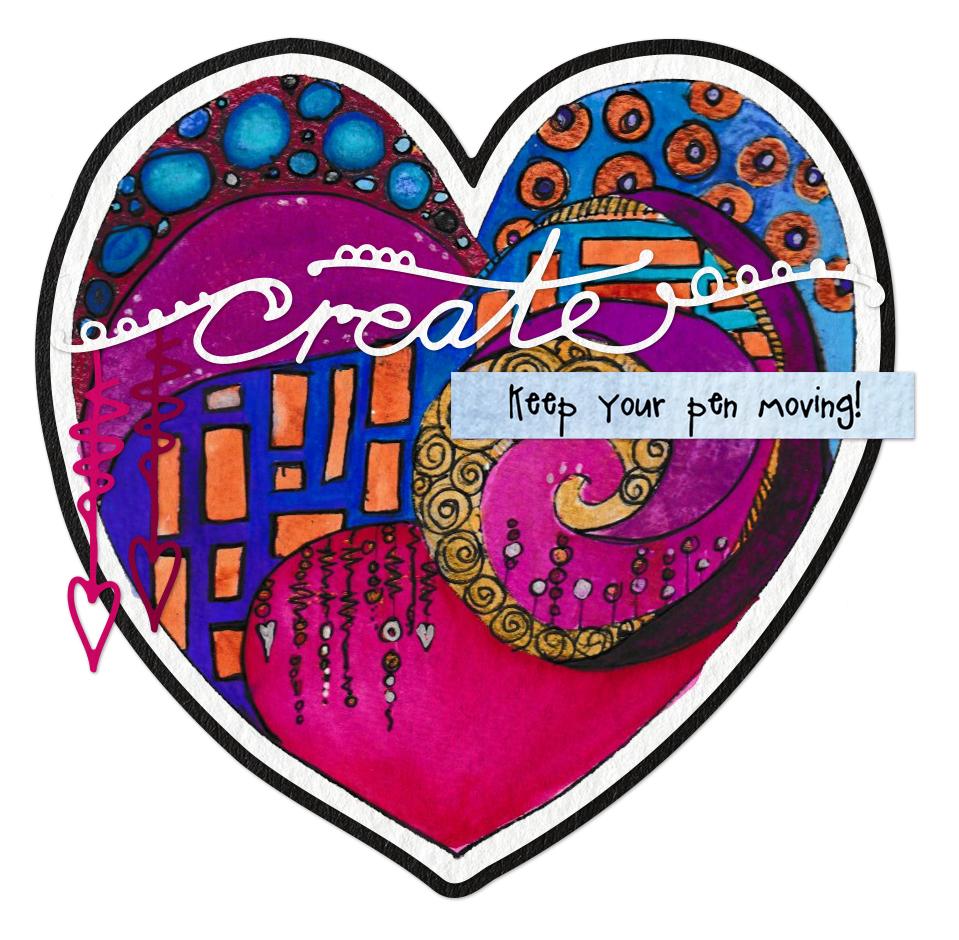 JL Cutting Die Big Heart Mindful Moodling 147x147mm nr.28