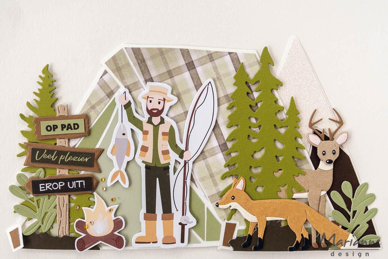 Craft Stencil Tent By Marleen