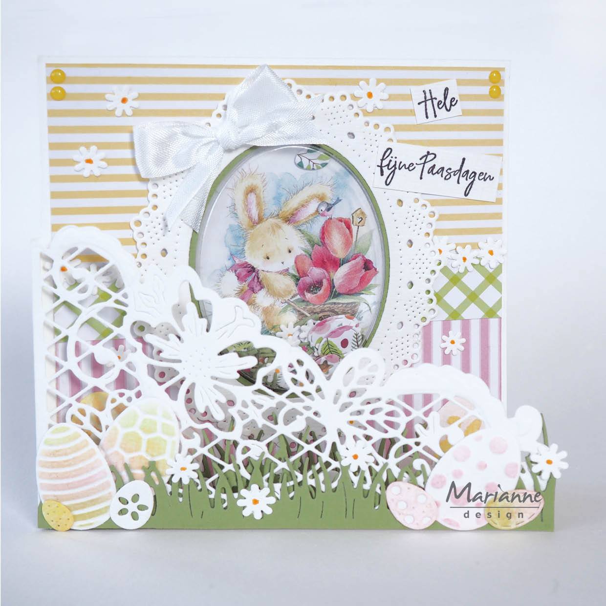 Craftables Punch Die Daisies Die