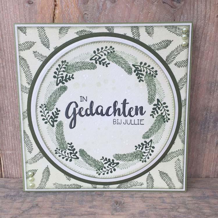 Nellie's Choice - Clear Stamp Christmas Branches 2