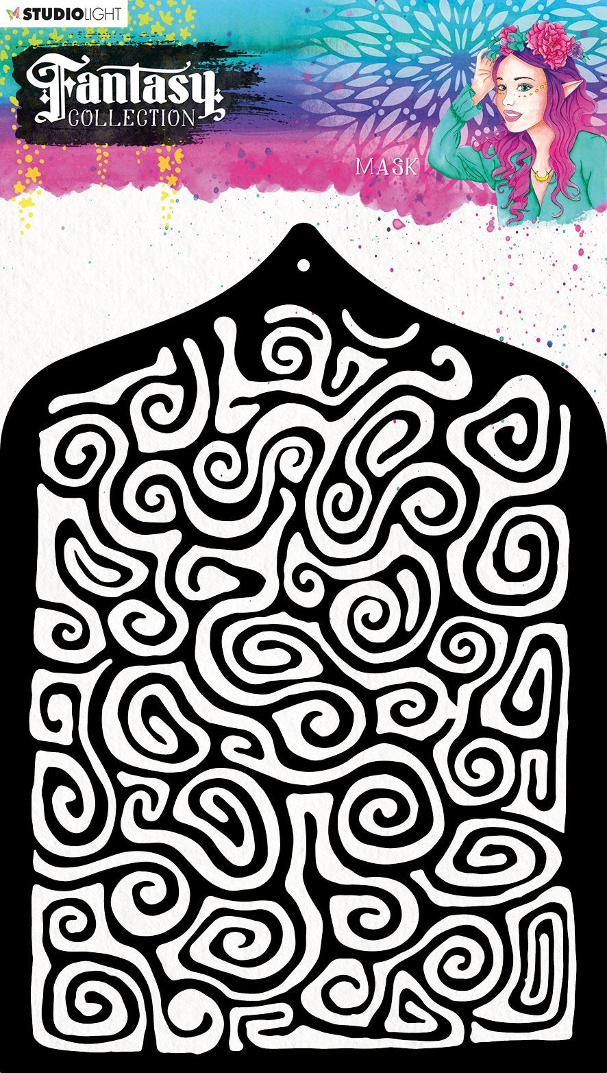 Mask Stencil A5 Fantasy Collection 3.0 nr.44