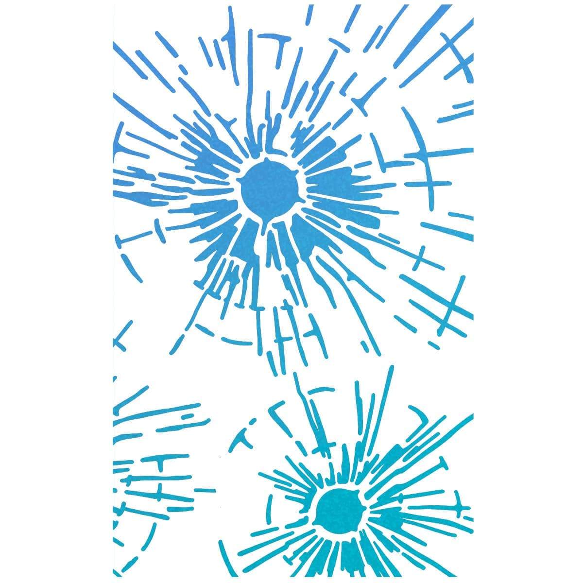 Texture Stencil 5"x8" Bulletproof