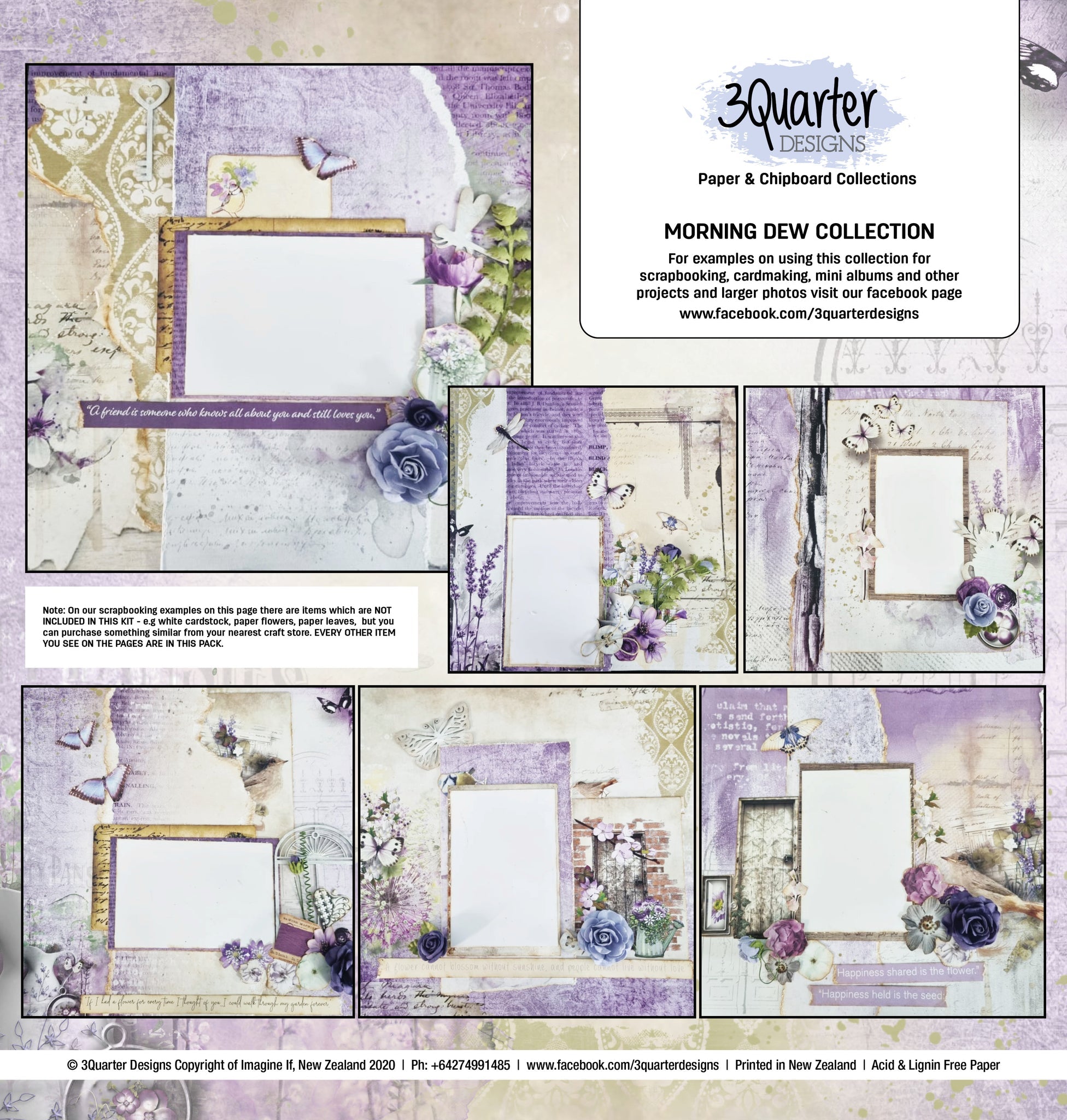 3Quarter Designs Morning Drew Collection