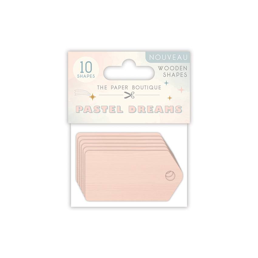 The Paper Boutique Pastel Dreams Wooden Shapes