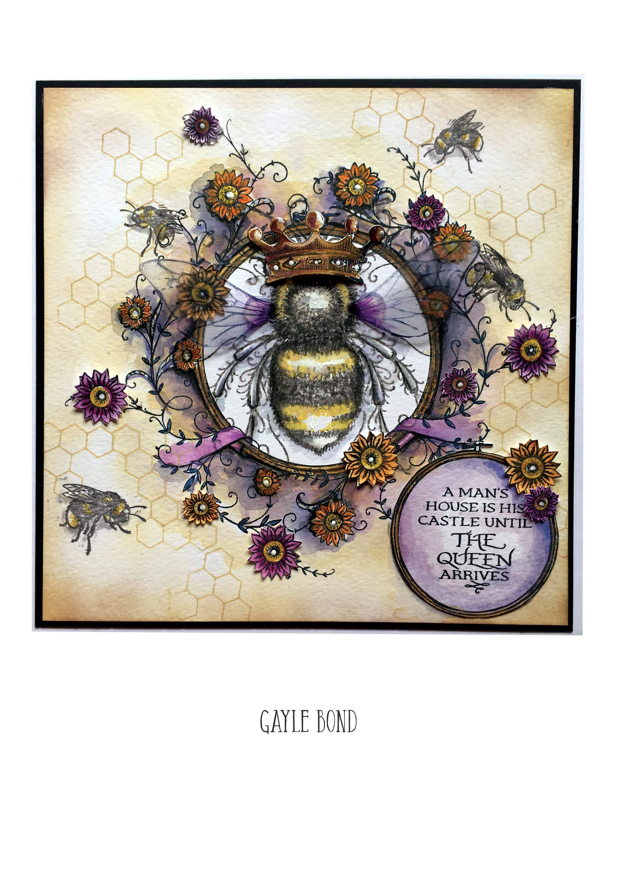 Summer Hoop A5 Clear Stamp Set