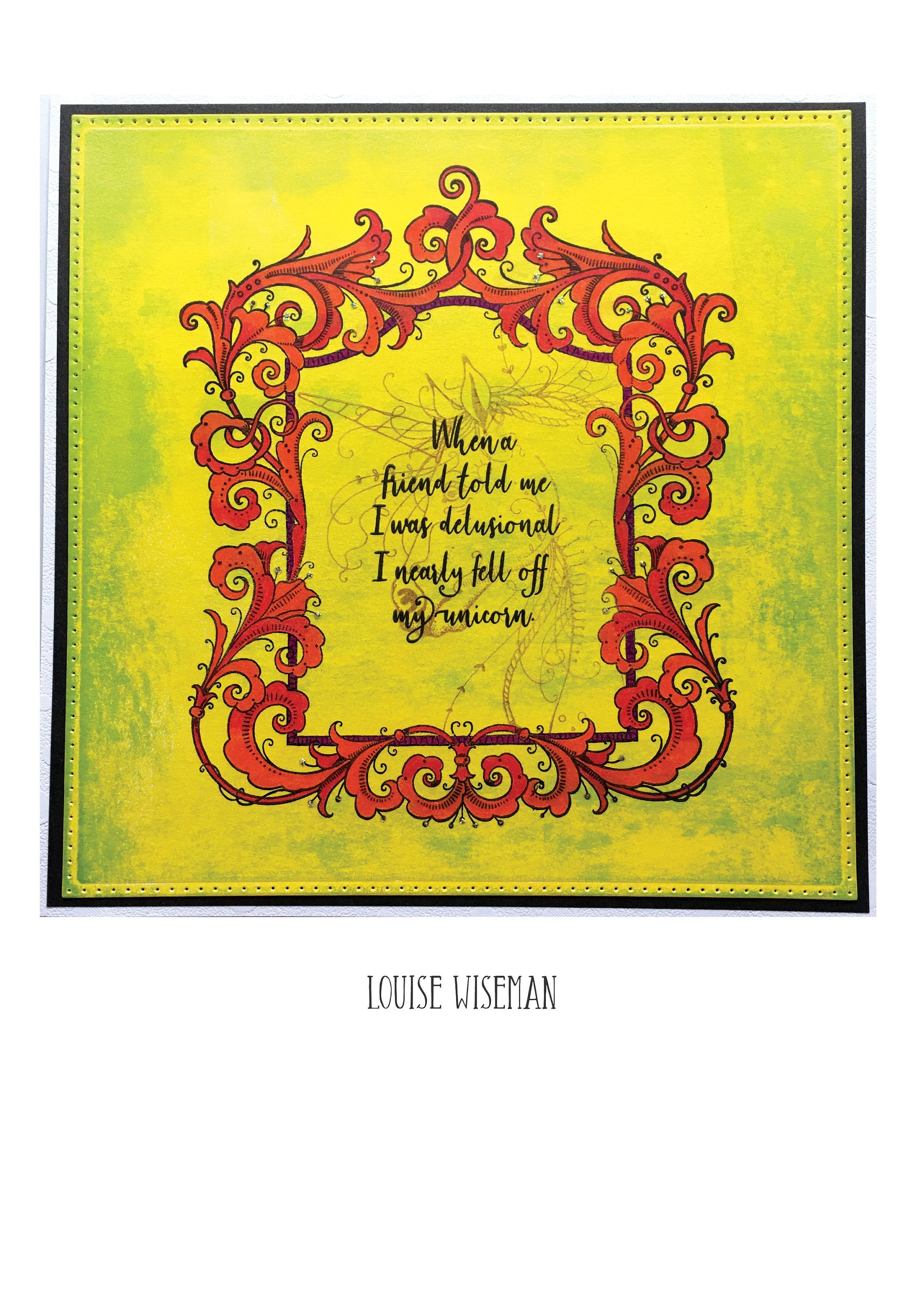 Boudoir A5 Clear Stamp Set