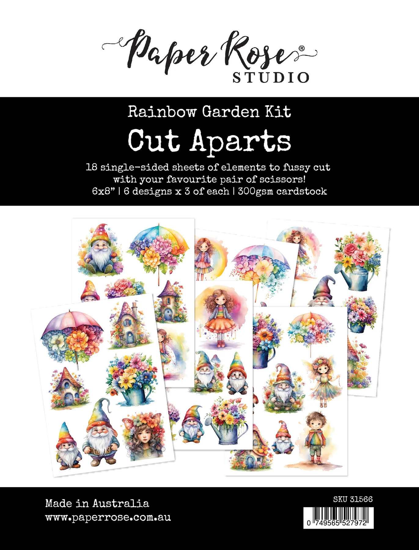 Rainbow Garden Cardmaking Kit 31695