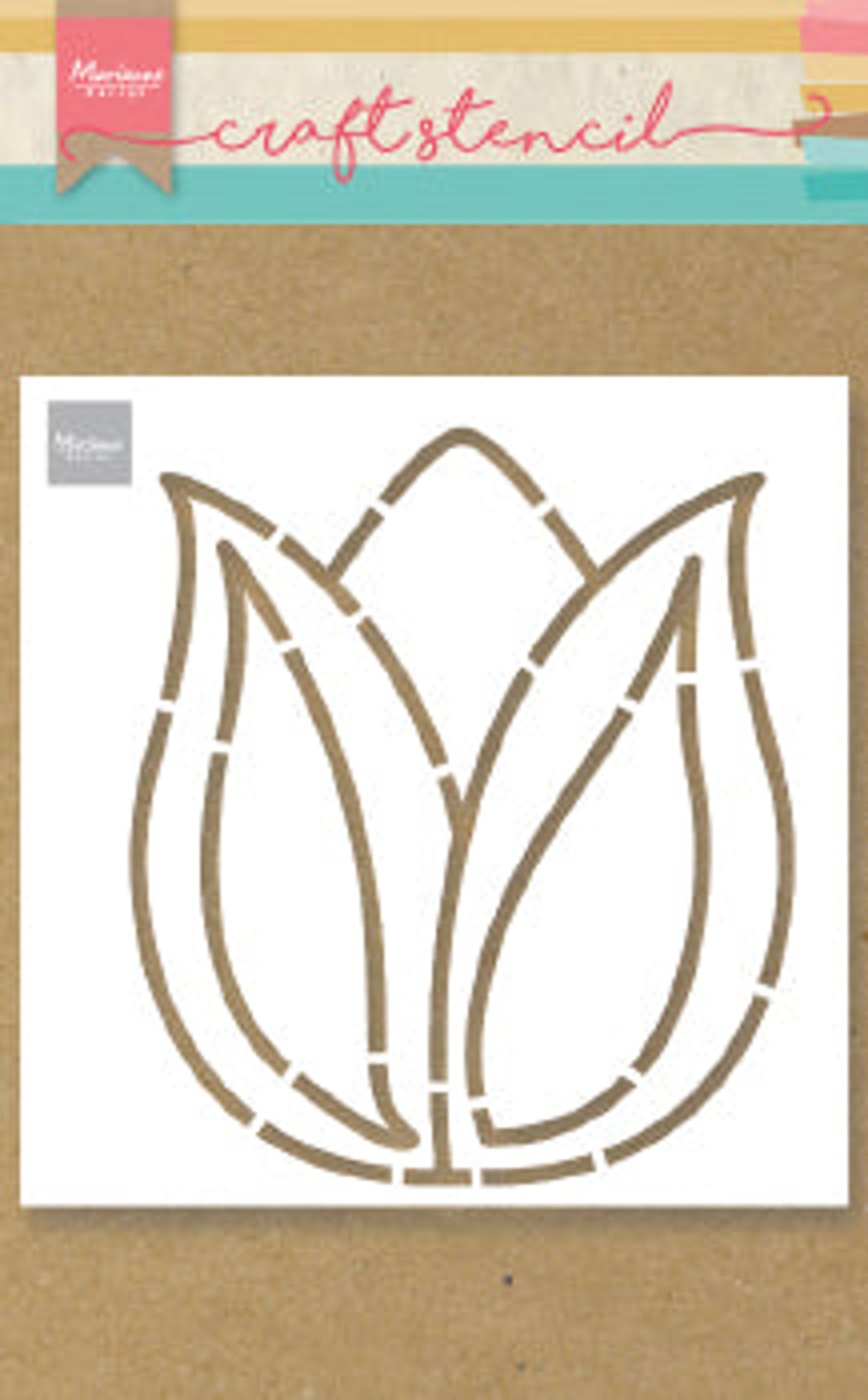 Lotus Flower Stencil Template