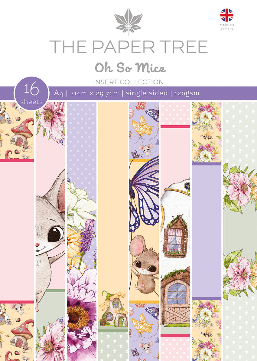 The Paper Tree Oh So Mice A4 Insert Collection