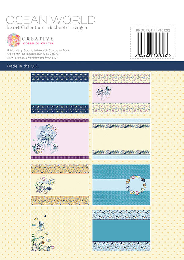 The Paper Tree Ocean World A4 Insert Collection