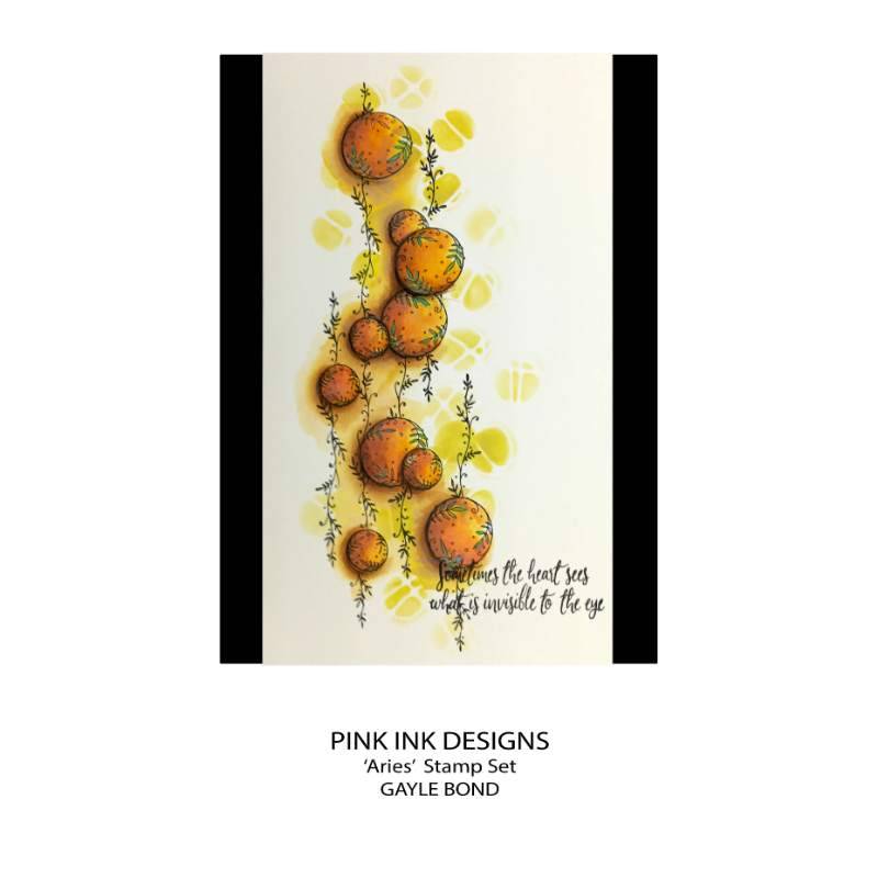 Pink Ink Designs Aries Trailblazer 6 in x 8 in Clear Stamp Set