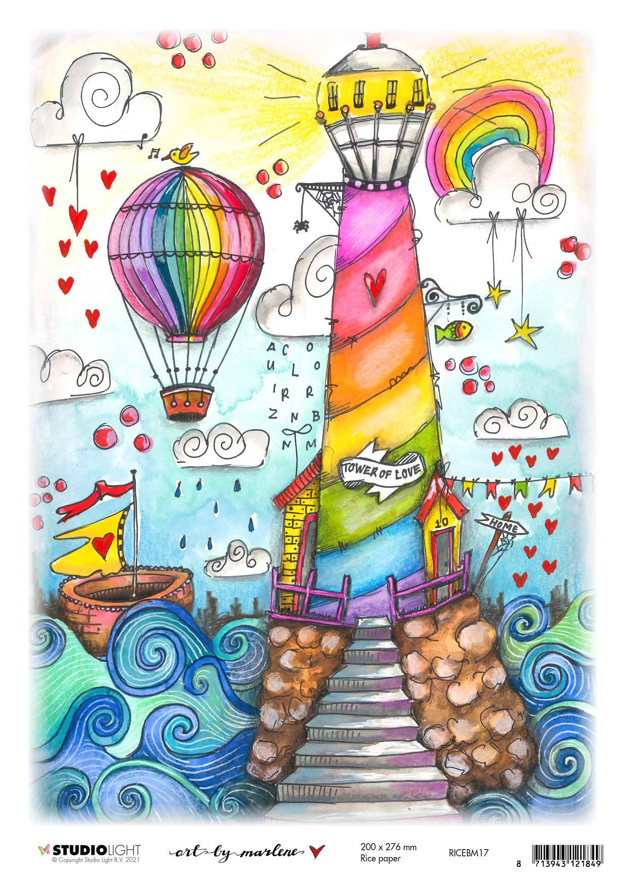 Art by Marlene Rice Paper Marlene's World nr.17