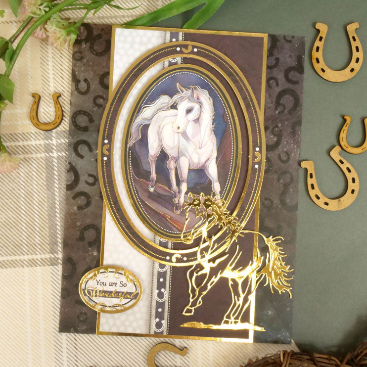 Running Free Printed Parchment