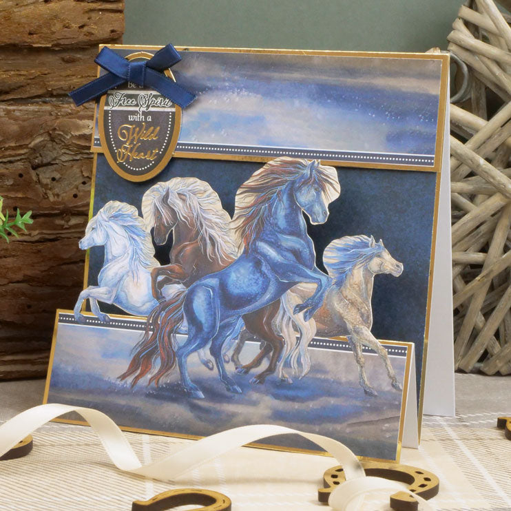 Running Free Printed Parchment