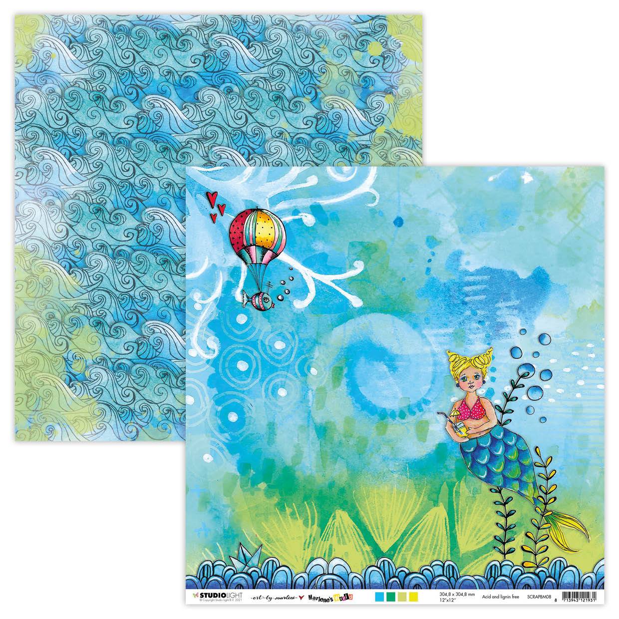 Art by Marlene Scrap Marlene's World nr.8