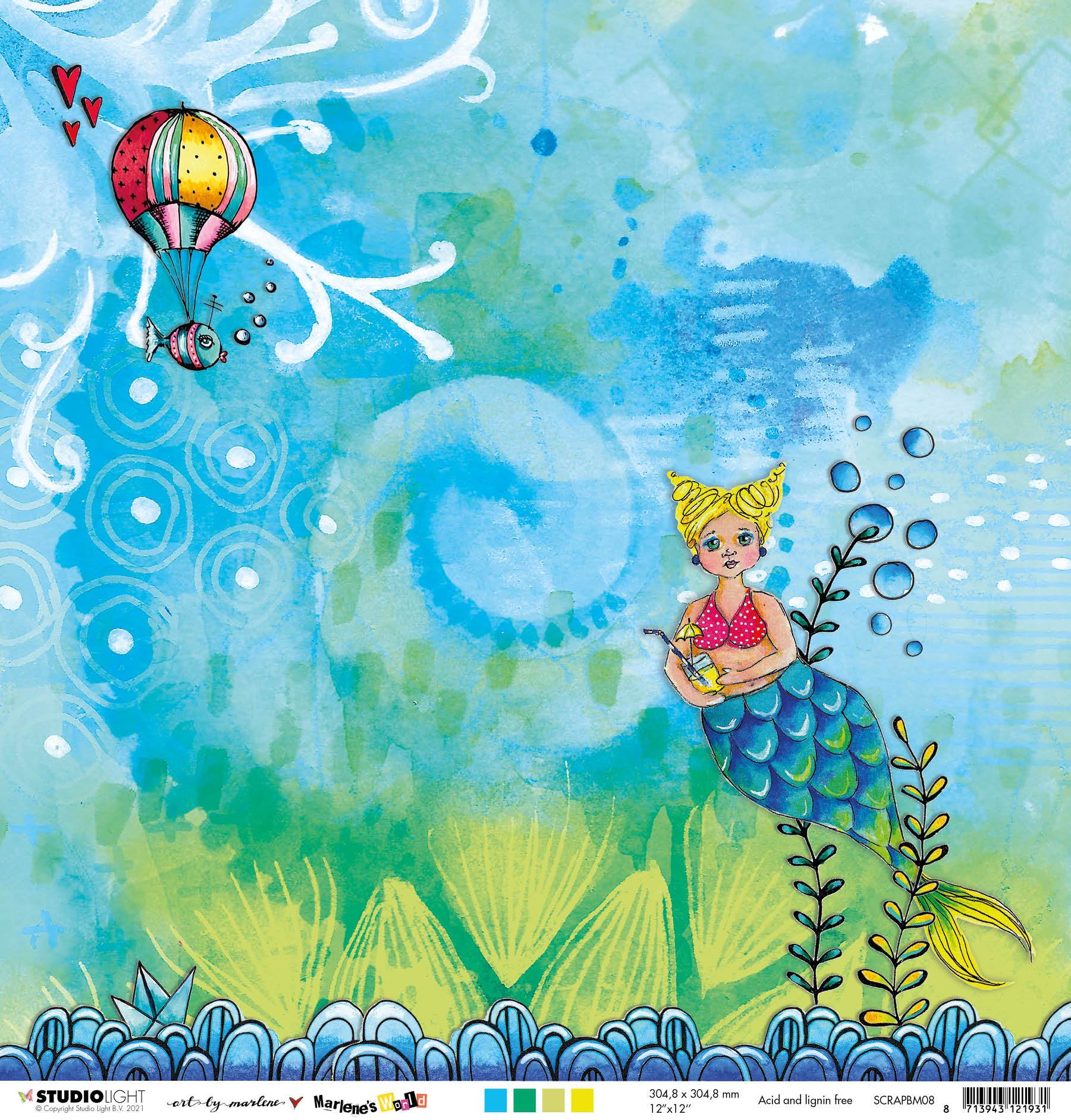 Art by Marlene Scrap Marlene's World nr.8