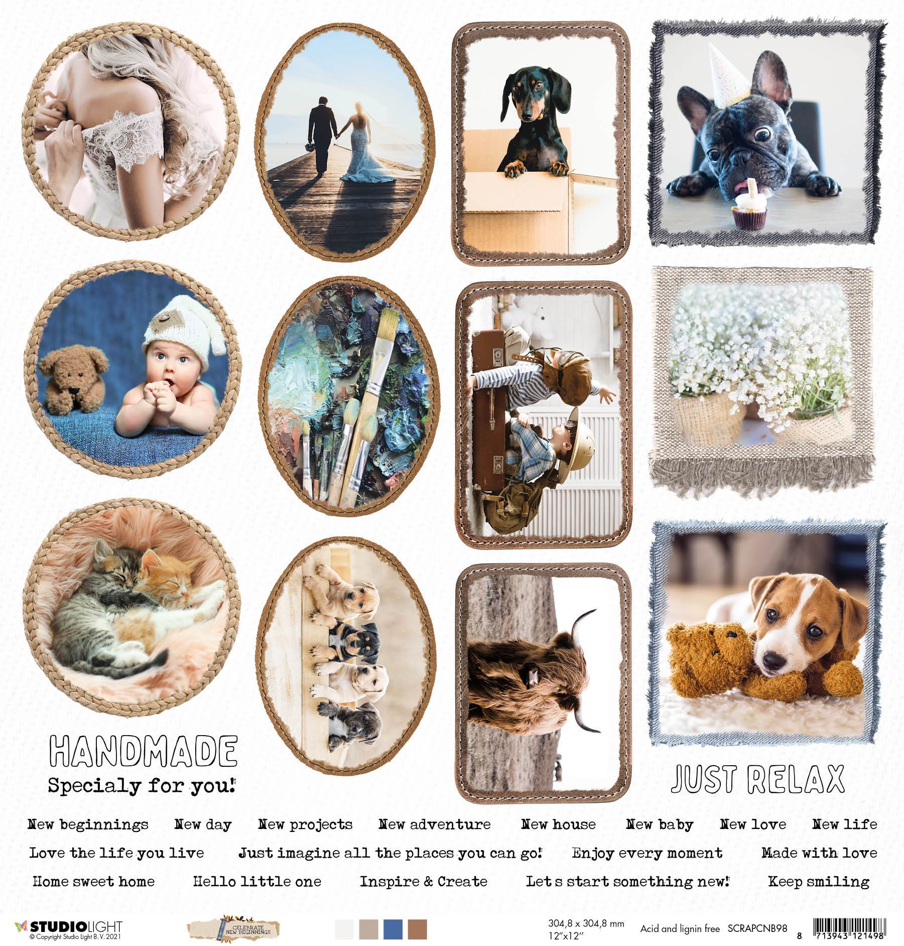 Scrap 200gr Celebrate New Beginnings 305x305mm nr.98