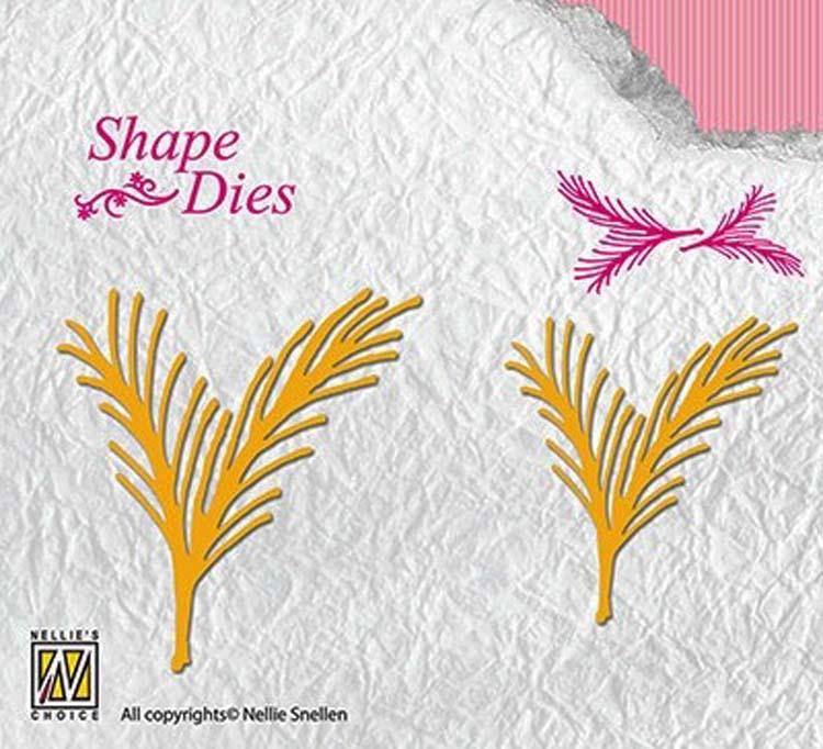 Nellie's Choice - Shape Die Conifer Branches