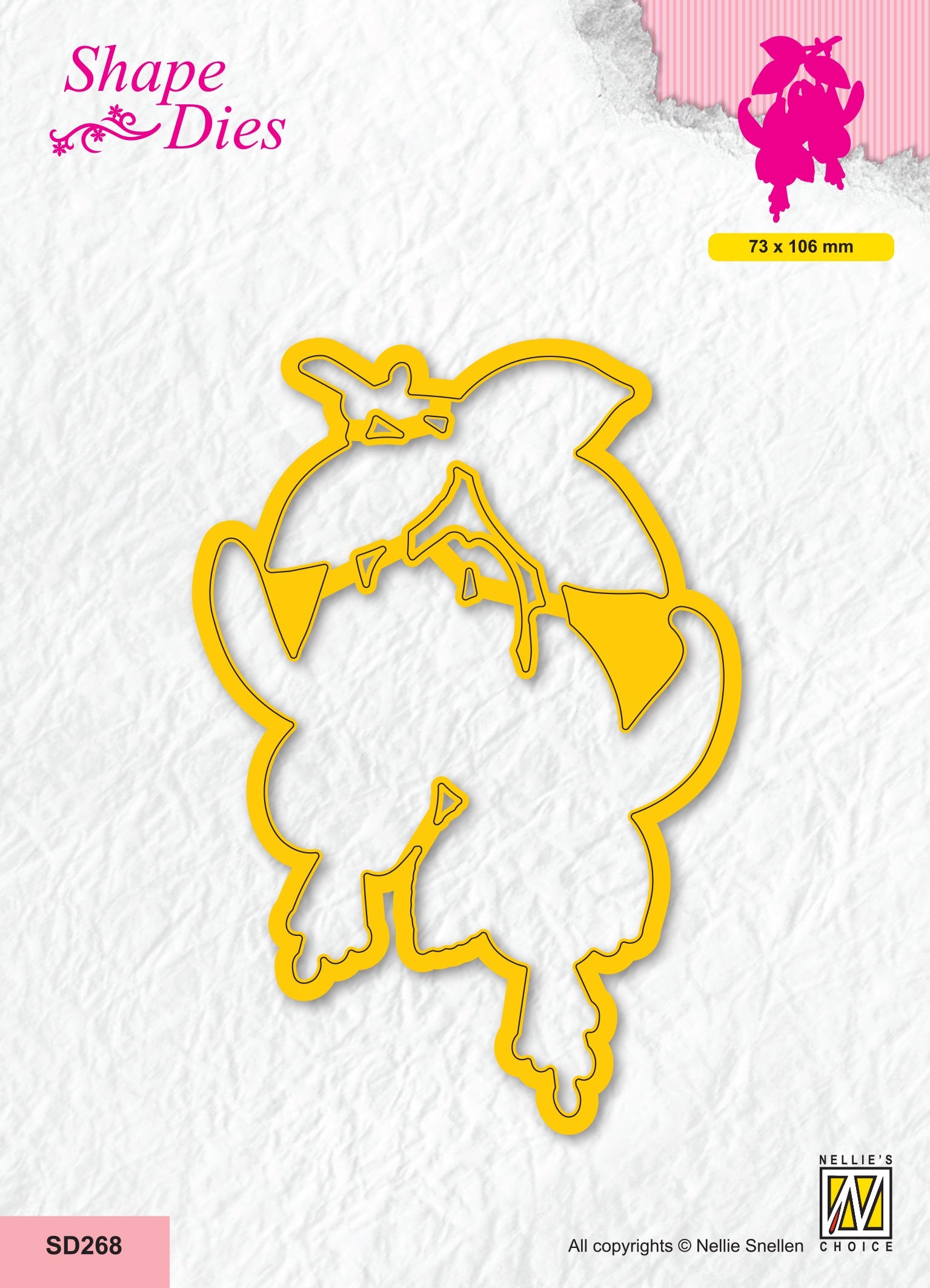 Nellie's Choice Shape Die - Fuchsia