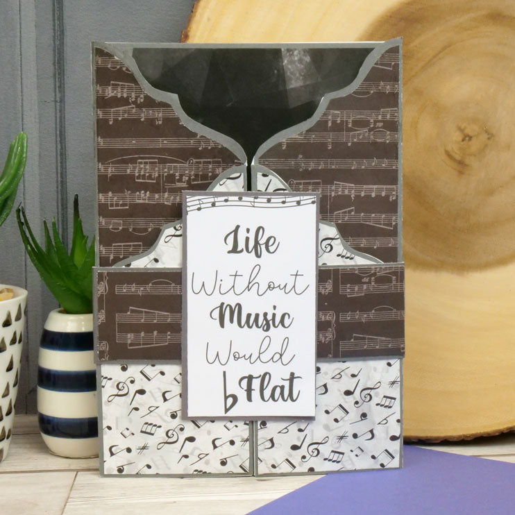 Luxury Shaped Card Blanks & Envelopes - Fancy Gatefold