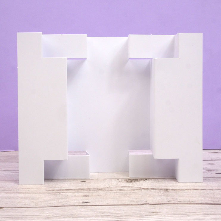 Luxury Shaped Card Blanks & Envelopes - Twin Side Fold-Out